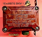 ВКМ 1,2 1ExdIIBT6 выключатель концевой взрывозащищенный Старая Купавна объявление с фото