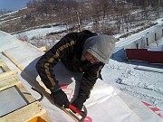 Ремонт крыши зимой в Пензе. Зимние ремонты крыш качественно Пенза