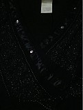 Кофта женск нарядная красивая длинный рукав черная 66 большой размер стильная модно длинная винтаж Москва