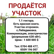 Продается участок 1.1 гектара, с.Лебединовка Нижний Новгород