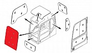 Стекло лобовое верхнее (триплекс) 4602562 / 4448306 HITACHI серия ZAXIS, ZAXIS-3G Екатеринбург объявление с фото