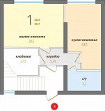 Продам 1-к квартиру, 57 кв.м, этаж 1 из 3 Севастополь объявление с фото