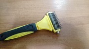 Двусторонняя щетка для собак и кошек из стали Сочи