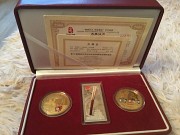 Продам новые сувенирные медали из Пекина Москва объявление с фото