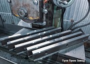 Производство ножей 1080 165 45мм для гильотинных ножниц по металлу. Изготовление ножей для гильотинн Москва объявление с фото