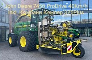 John Deere 7450 ProDrive (40 км/ч) + жатка Kemper 375Plus. 5930 м/ч. Гарантия! Санкт-Петербург