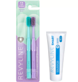 Зубные щетки Revyline SM6000 DUO, мятная и фиолетовая + паста Курск объявление с фото