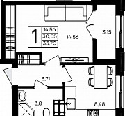 Продам квартиру, 50 кв. м, этаж  Севастополь объявление с фото