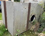 Емкость нержавеющая, объем — 3,7 куб.м., прямоугольная, инв 5038 Москва объявление с фото