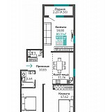 Продам 3-к квартиру, 78.03 кв.м, этаж 16 из 16 Симферополь объявление с фото