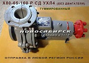 Х80-65-160 Р СД ОХЛ4. Химические насосы гуммированные Новосибирск объявление с фото