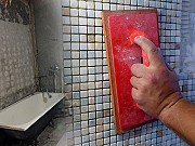 Отделка ванной плиткой, мозаикой, керамогранитом Пенза объявление с фото