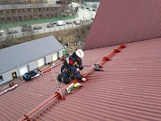 Монтаж снегозадержателей на крыше Новосибирск объявление с фото