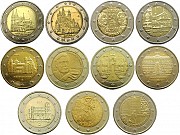 Немецкие юбилейные монеты 2 евро. Москва объявление с фото