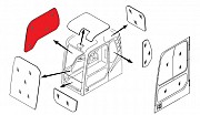 Стекло кабины правое (триплекс) 903-00072A DOOSAN / DAEWOO DX140-DX520 серия DX Екатеринбург объявление с фото