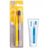 Зубные щетки Revyline SM6000 в желтом и сером цвете и зубная паста Саратов объявление с фото