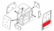 Стекло двери нежнее (триплекс) 4651658 HITACHI серия ZAXIS-3 Екатеринбург объявление с фото