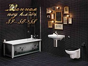 Отделка ванной комнаты в новостройках под ключ Пенза объявление с фото