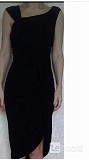 Платье футляр новое sisley 44 46 м черное сарафан вискоза миди длина по фигуре мягкое стретч вечерне Москва объявление с фото