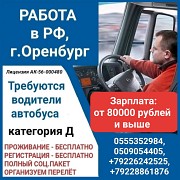 Требуются водители автобуса. Работа в РФ, г.Оренбург Нижний Новгород объявление с фото