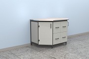 Стол лабораторный торцевой ящичный СЛТя-128.80.90 Томск