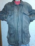 Продам куртку мужская 50-52/174 кожа Турцб/у в отличном состоянии Новосибирск объявление с фото