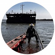 Удаление затонувшего имущества в регионах Российской Федерации Астрахань