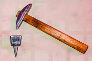 Наковальня и молоток для отбивания косы Златоуст - ЗМЗ Туапсе объявление с фото