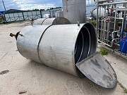 Емкость нержавеющая, объем — 2 куб.м., вертикальная, змеевик, инв 4783 Москва объявление с фото